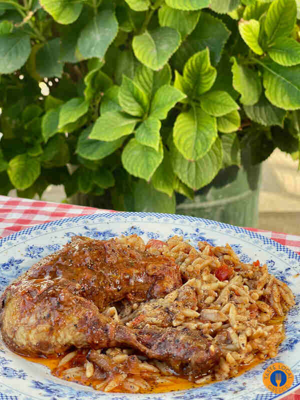 Parnon - Vamvakou, by George, our Gastronomic correspondent from "Taste Local Greece" - Gastronomy Tours rooster kritharaki 2 orig 1 - Gastronomy Tours